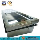 680*210mm Poker Table Chip Tray 1 Lock 14g Mixing Gambling Chips Case