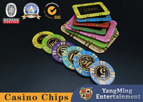 kupować Akrylowe żetony do pokera Crystal Casino z wzorem sitodruku produkcja online