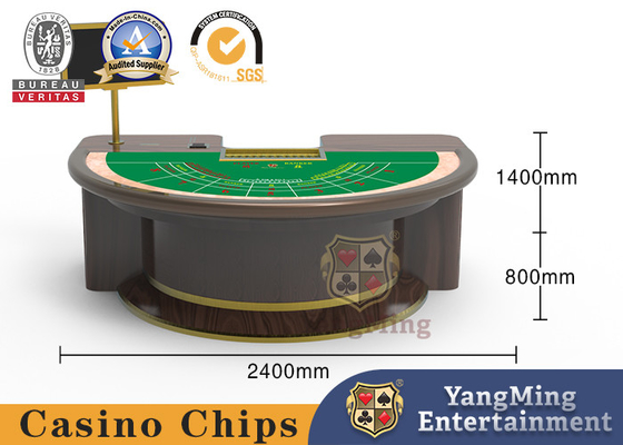 kupować Stół do gry Baccarat dla 7 osób Zielony obrus Stół do gry w pokera krokowego produkcja online