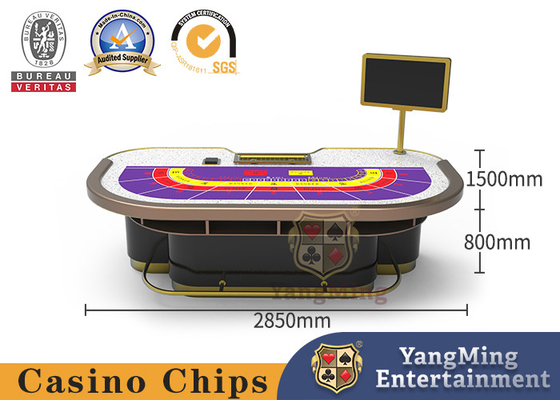 kupować Dostosowany stół do gry w pokera Baccarat stół do gry w pokera 9 graczy produkcja online