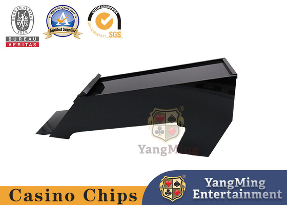 kupować Wysokiej jakości akrylowy czarny standardowy dealer kart pokerowych Texas Black Jack gra stołowa produkcja online