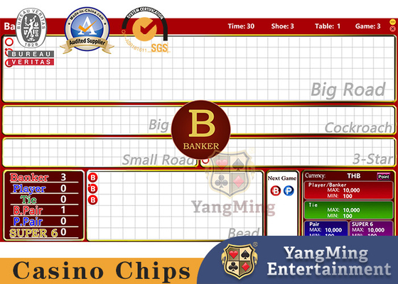 kupować International Baccarat Gambling Systems Lucky Six Oprogramowanie systemowe Stół do pokera Interfejs wyświetlania gry na żywo produkcja online