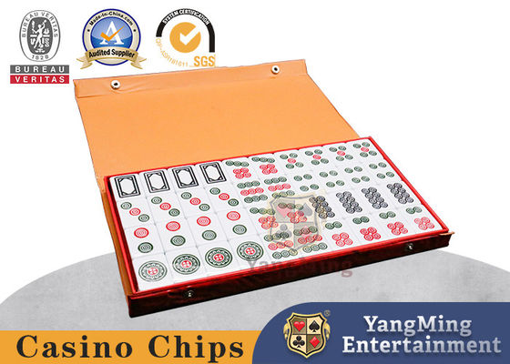 kupować Melaminowe płytki Mahjong Pudełko podarunkowe do gier stołowych w kasynie produkcja online