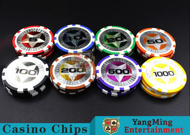 kupować 12g Grubość 3,5 mm Clay Laser Poker Chips mocne i trudne do odkształcenia produkcja online