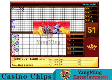 kupować Systemy hazardowe International Casino Club Baccarat odpowiednie do wyświetlania rachunku drogowego na stole pokerowym ze standardowym znakiem limitu produkcja online