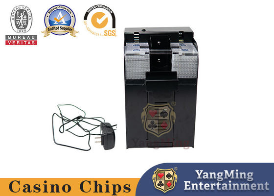 kupować Odporna na zużycie maszyna do mieszania kart w kasynie czarny metal Texas Hold'em Ośmioręczny pokerowy pokerowy automat do mieszania kart w kasynie produkcja online