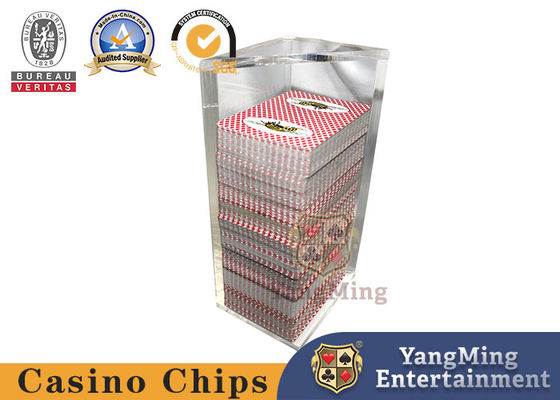 kupować 8 Deck Poker Discard Holder, Black Jack Texas Gra stołowa, akrylowa, w pełni przejrzysta produkcja online
