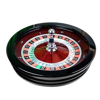 kupować Międzynarodowy Import Single 0 Solid Wooden Roulette Casino Roulette Poker Table Game 82cm Manualna ruletka produkcja online