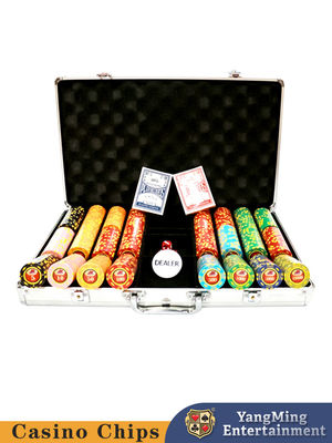 kupować 12g pokerowy zestaw żetonów 600 PCS z 1 krupierem 2 talii kart do gry stołowej produkcja online