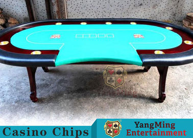 kupować H Feet Texas Holdem Poker Table Model ekonomiczny Styl fabryczny Dedykowany Texas Poker Game Table Z 10 miejscami produkcja online