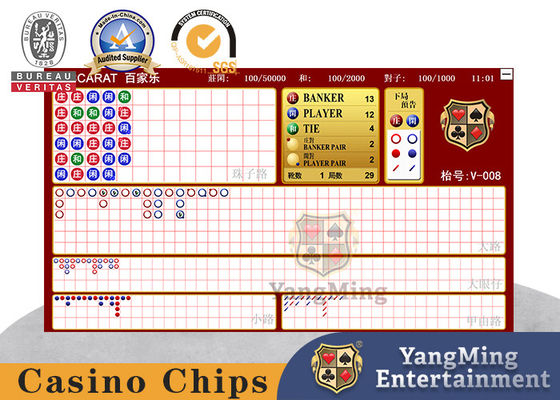 kupować Nowa wersja uruchamia elektroniczny system hazardu Baccarat Poker Club Gry stołowe System elektroniczny produkcja online