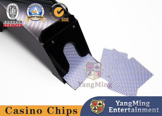 kupować Tradycyjne czarne akrylowe buty Texas Holdem z 8 kartami, specjalne do szerokich lub małych kart produkcja online