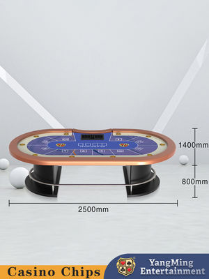 kupować Texas Oval Metal Semi-Circular Treadle International Game Chess Club Ekskluzywny Pokerowy Stół produkcja online