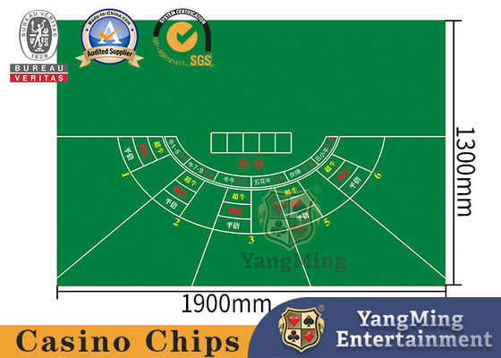 kupować 5 sztuk gracza Super Baccarat Poker Casino Wodoodporny obrus klasy przemysłowej Czterokolorowy druk Oryginalny design produkcja online