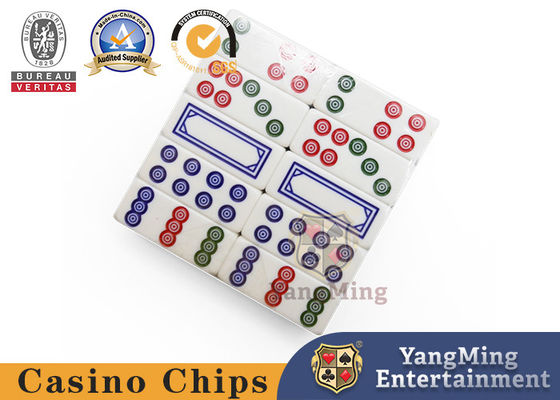 kupować Międzynarodowy Stół Hazardowy Paijiu nr 20 Odporny na ścieranie Melamin Domino Pai Gow z kostkami produkcja online