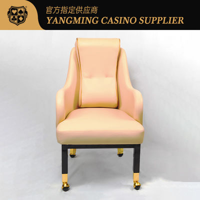 kupować Luxury Customized Wynn Macau Casino Player Chair Baccarat Gaming Chair z kółkami produkcja online