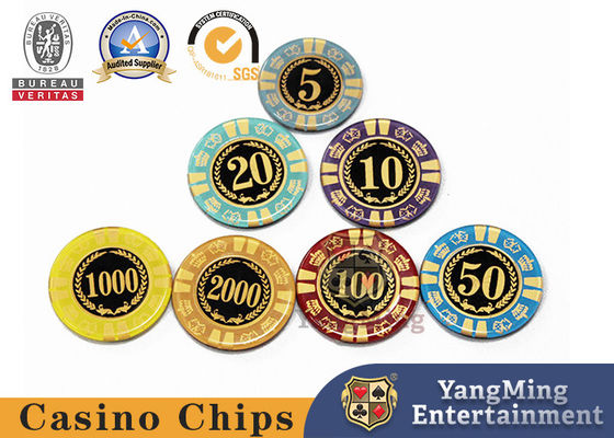 kupować Certyfikowane drukowanie gliny Poker Chip RFID Casino Chip Akrylowe żetony hazardowe produkcja online