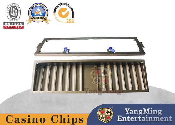 kupować Kasyno Dedykowane 1 - Warstwa Metal Poker Chip Tray z 14 rzędu produkcja online