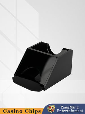 kupować Fabryka Spot Acrylic Black 1 Deck Dealer Shoe Bull Table Game Niestandardowy projekt Acrylic Dealer Shoe produkcja online