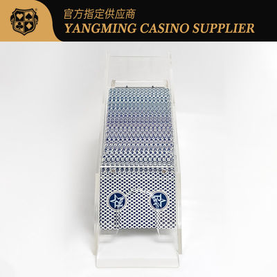 kupować Sprzedaż hurtowa 8 par przezroczystych butów acrylowych Baccarat Poker Game Shoes Dealer Shoes produkcja online