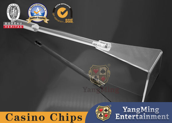 kupować Nowy niestandardowy styl przezroczyste karty do gry Clay Round Chip Rake na akcesoria do stołu pokerowego w kasynie produkcja online