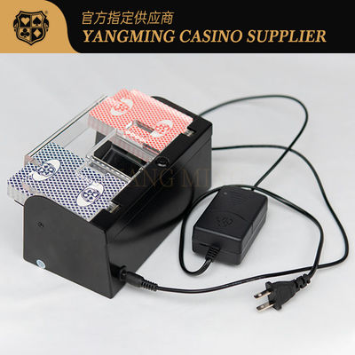 kupować Zmodernizowany anty-jam Silent Design Metal 2 Deck Poker Shuffler do Baccarat Casino Club Games produkcja online