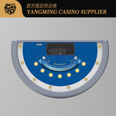 kupować Styl nowoczesny Amerykański pół okrągły Blackjack Pokerowy Stół Hazardu Black Jack Poker Game Table produkcja online