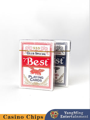 kupować Oryginalna fabryka na zamówienie 280g Blue Core Card Baccarat Red Blue Bee Poker Table Specjalna karta do gry produkcja online