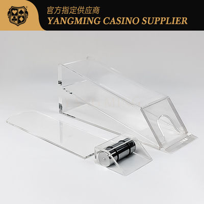 kupować 8 Deck Clear Acrylic Tall Dealer Shoes Poker Gry stołowe produkcja online