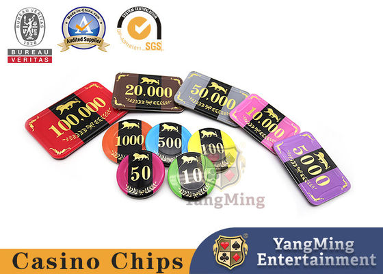 kupować 760p Akrylowe RFID Poker Chips Triple Chip Set For Baccarat Casino Leisure Poker Games produkcja online