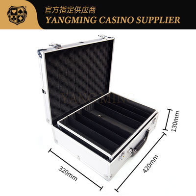 kupować Luxury Wholesale Aluminium Locking Chip Box Baccarat Gambling Poker Game Table Chips Boxes produkcja online