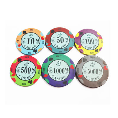 kupować Niestandardowe żetony ceramiczne do kasyna do gry w pokera Texas Hold'em produkcja online