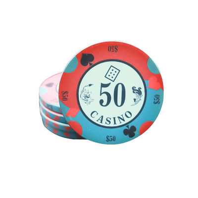 kupować Custom Logo Texas Hold'em Anty-Falsifying Clay Poker Cards Ceramic Chips Casino Texas Chess Mahjong Room produkcja online