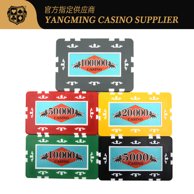 kupować Profesjonalne 760 Clay Casino Chips Combo dla Texas Hold'Em Poker Gry stołowe produkcja online