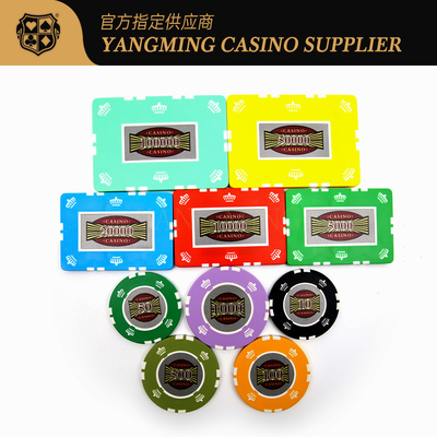 kupować Zindywidualizowane żetony kasynowe 760 Piece Clay Texas Hold'Em Poker Games Chip produkcja online