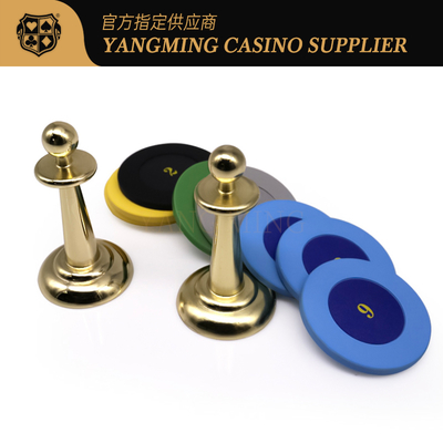 kupować Casino Roulette Table Game Betting Markers Electroplated Gold Metal Iron produkcja online