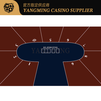 kupować Wysokiej klasy obrus kasynowy Texas Hold'Em 9 graczy wodoodporny design obrusy produkcja online