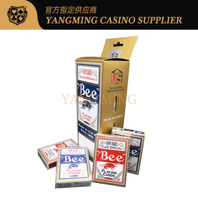 kupować Kasyno 310g Bee Poker Cards Amerykański Import Black Core Baccarat Cards For Casino Game produkcja online