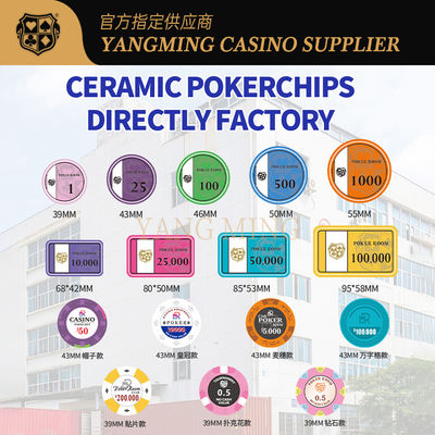 kupować Custom Ceramic Casino Chips – Professional Poker & Gaming Chips For Casino Game produkcja online