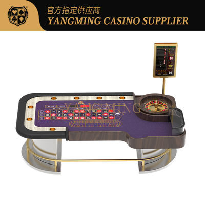 kupować Professional-Grade Custom Roulette Table Luxury Solid Wood Casino Gaming Table produkcja online