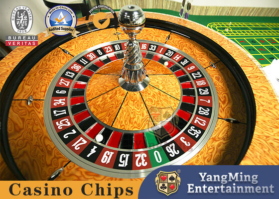 kupować Międzynarodowy certyfikat 36 numer drewniany stół do ruletki 32 cale 80 cm średnicy koła pełne produkcja online
