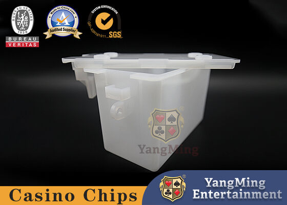 kupować W pełni matowe, akrylowe pudełko na prezent, kasyno, 8 kart do gry, uchwyt na karty do gry produkcja online