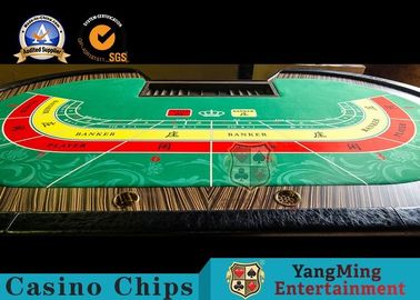 kupować Baccarat 10-osobowy stół do pokera w kasynie z uchwytem na gotówkę 2650 * 14530 * 750 mm produkcja online