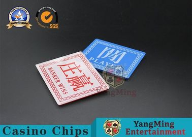 kupować Wygraj Banker Player Marker Casino Baccarat Texas Poker Akcesoria do gier hazardowych Dostosuj produkcja online