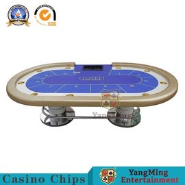 kupować Owalny stół do pokera w kasynie Texas Hold'em Baccarat Square Tbale produkcja online