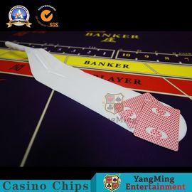 kupować Paddle Baccarat Dragon Tiger Akcesoria Łopata z uchwytem Luksusowe karty Białe wiosło stół do gry produkcja online