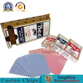 kupować 0,28-0,33 mm Grubość Karty do gry w kasynie / Karty OEM Bee Poker produkcja online