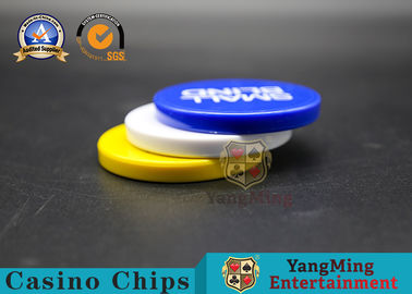 kupować Texas Hold 'Em Casino Akcesoria do gier Wygraj Mark Texas Holdem PS Plastikowy przycisk dealera w pokera produkcja online