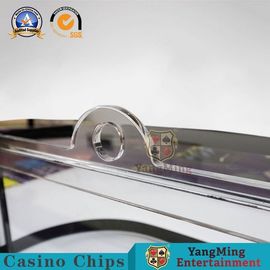 kupować Akrylowy zagęszczony nośnik żetonów Roulette Wheel Stół do gier Dedykowany uchwyt na żetony do kasyna produkcja online