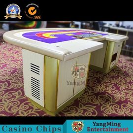 kupować Macau Baccarat Gambling Poker Table / Fashion Dedykowany stół do pokera RFID produkcja online